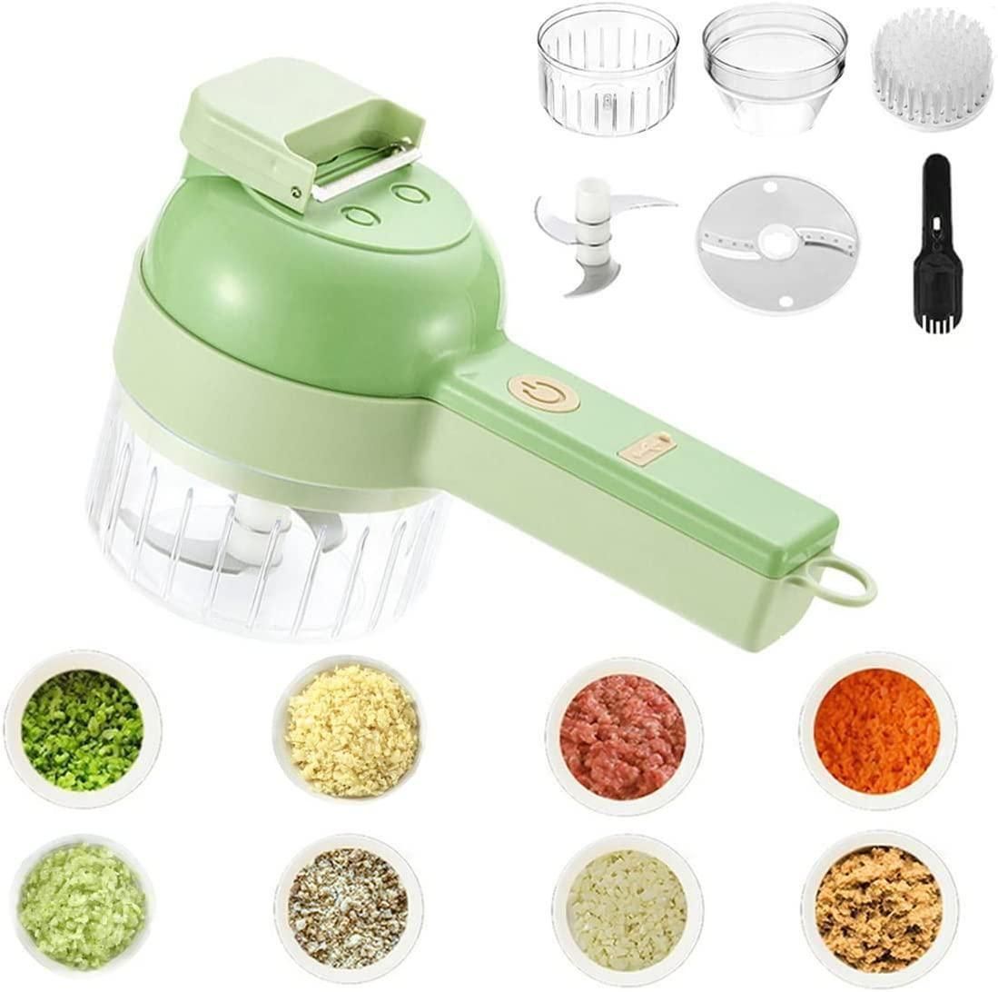 ⚡ Portable Electric Vegetable Cutter – Chop Smart, Live Easy