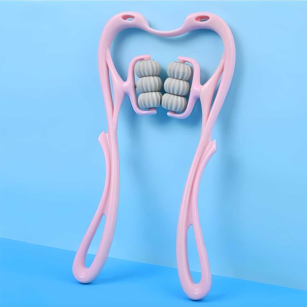 🌟 6-Wheel Dual Pressure Point Cervical Neck Massager