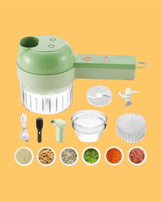 ⚡ Portable Electric Vegetable Cutter – Chop Smart, Live Easy
