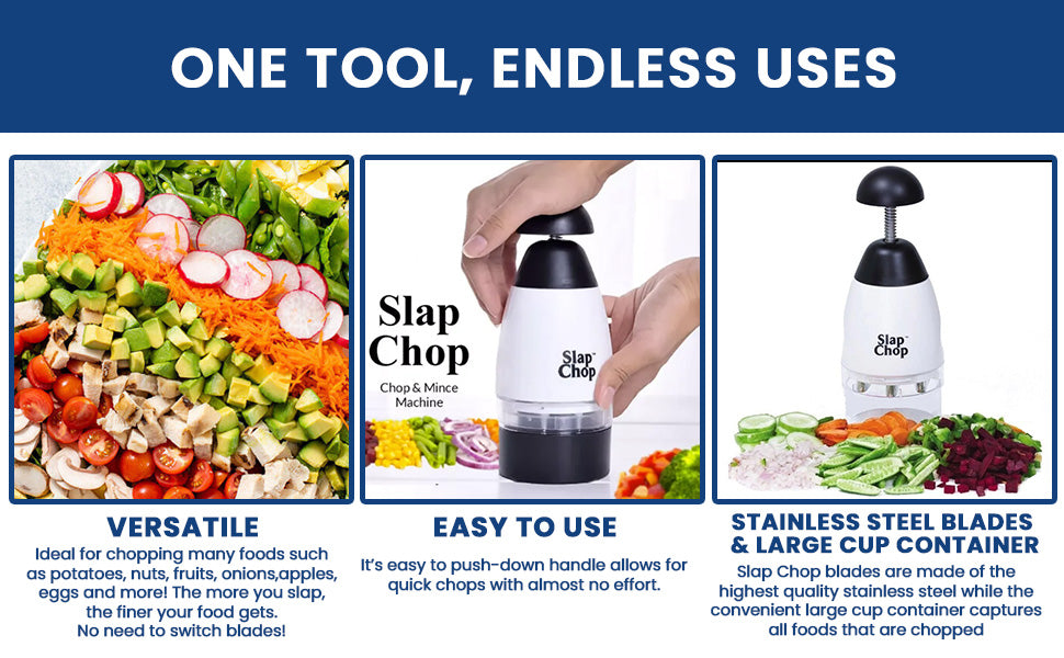 Portable Stainless Steel Slap Chopper